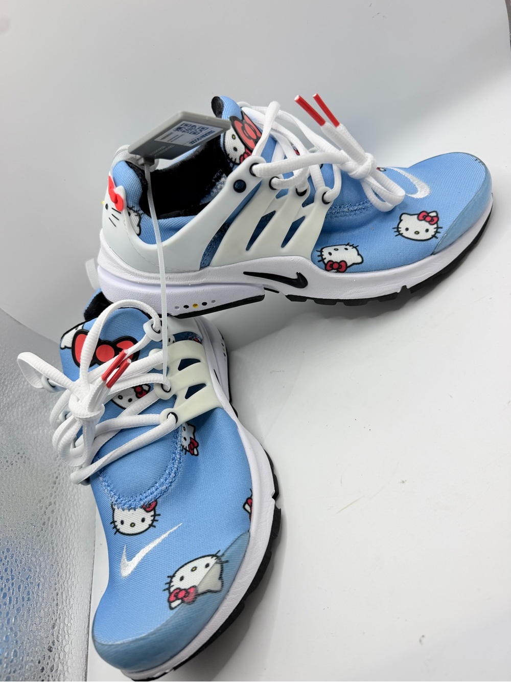 Nike Hello Kitty Light Blue Athletic Sneakers